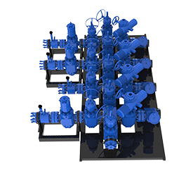 140MPa多級(jí)節(jié)流智能測(cè)試管匯